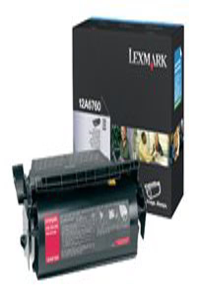 Lexmark 12A6760 - 10000 pages - Black - 1 pc(s)