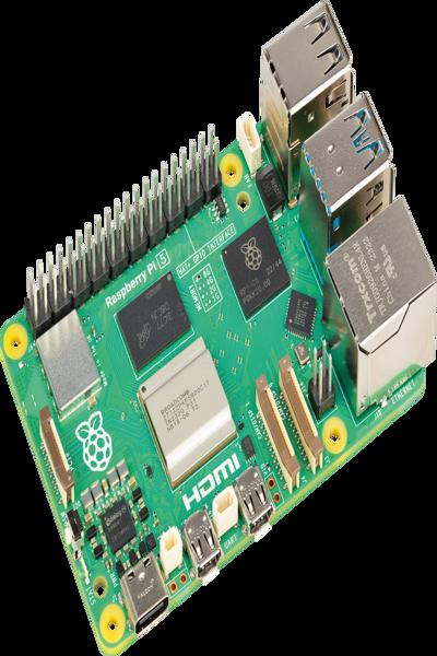 Raspberry Pi 5 Modell B Enkelkortsdator - SC1110