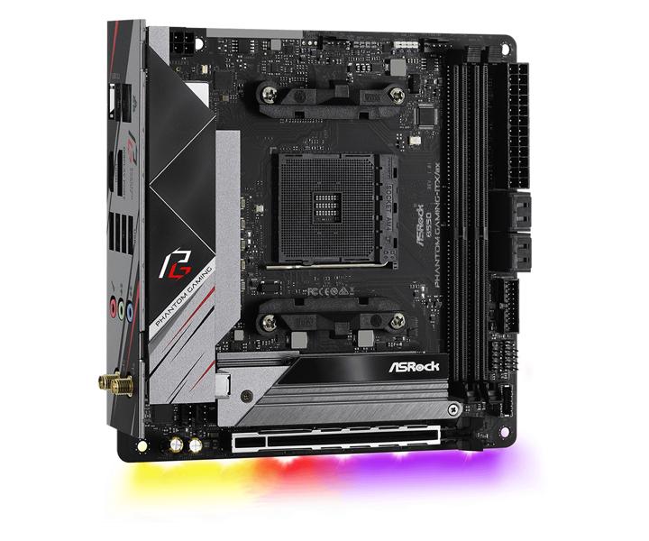 ASRock B550 Phantom Gaming-ITX/a - AMD - socket AM4 - 90-MXBD40-A0UAYZ