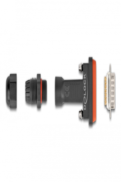 Delock Data connector - 15 pin D-Sub (DB-15) (M) - 87806