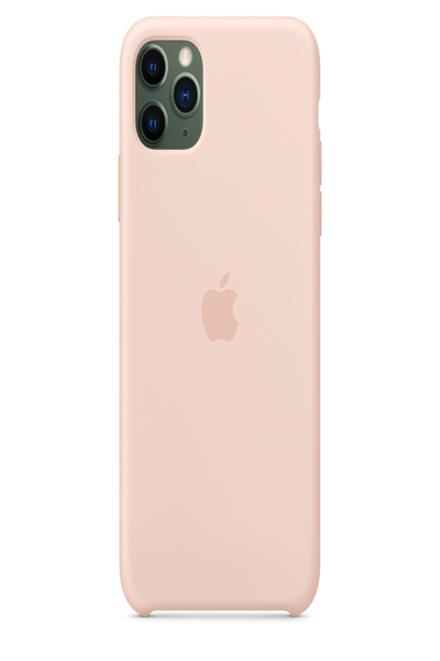 Apple iPhone 11 Pro Max Silicone Case - Pink Sand - Cover - Apple - iPhone 11 Pro Max - 16.5 cm (6.5") - Sand