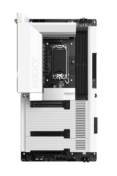 NZXT N7 Z890 - Motherboard - ATX - LGA1851 Socket - Z890 Chipset - USB-C 3.2 Gen 2x2 - USB 3.2 Gen 2 - USB 3.2 Gen 1 - USB4 - 2.5 Gigabit LAN - Wi-Fi 6E - Bluetooth - Onboard Graphics (CPU required) - Motherboard - Intel Socket 1851 (Core Ultra 100&200) - N7-Z89XT-W1