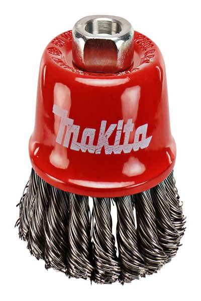 Makita Wire cup brush - for steel, paint, rust - P-04488