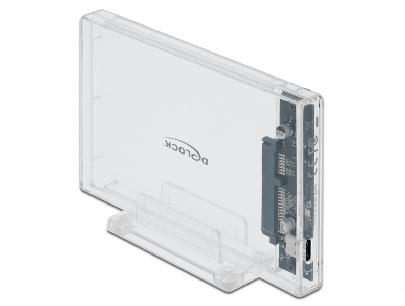 Delock 42621 - HDD/SSD enclosure - 2.5" - Serial ATA III - 42621