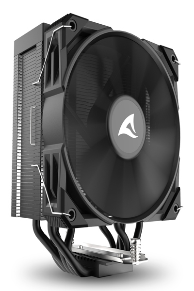 Sharkoon A50 Air Cooler 12cm Black - 4044951042012