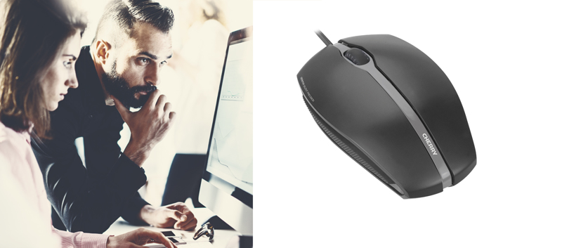 Cherry GENTIX SILENT - mouse - optical - JM-0310-2