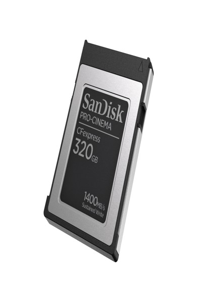 SanDisk PRO-CINEMA flashminneskort - SDCFEC-320G-GN4NN