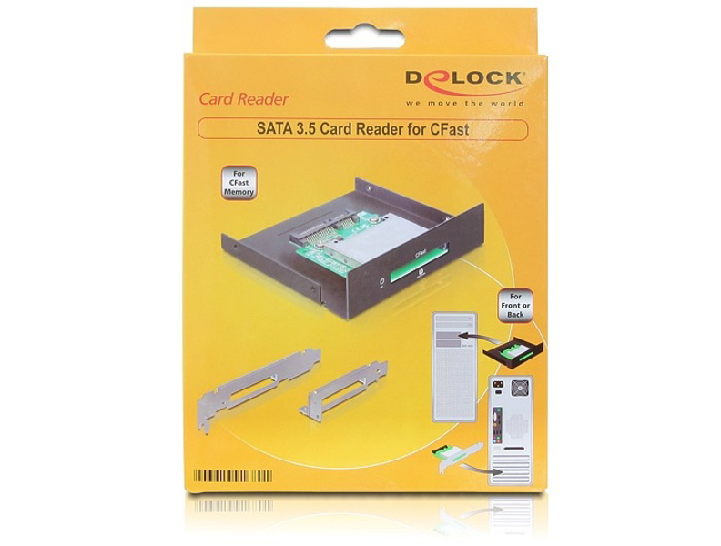 Delock SATA 3.5 Card Reader > CFast - 91680