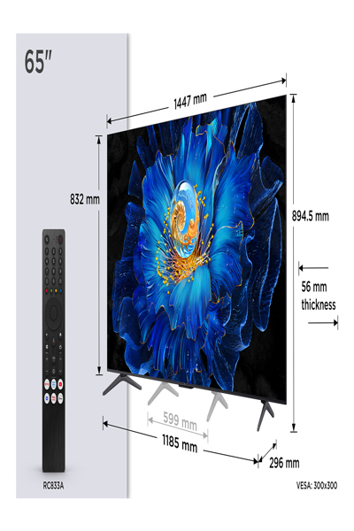 TCL C6KS 65C6KS 65" QD-Mini LED Smart TV - 65C6KS