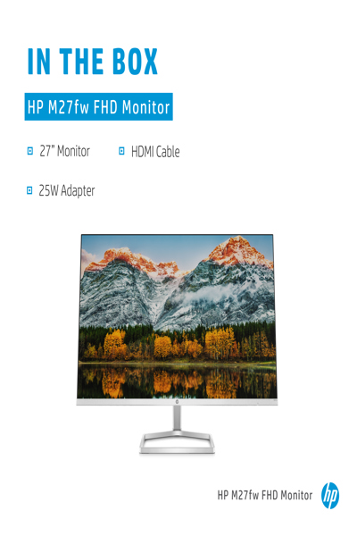 HP 27 L M27fw 27" bildskärm - 2H1A4AA#ABB