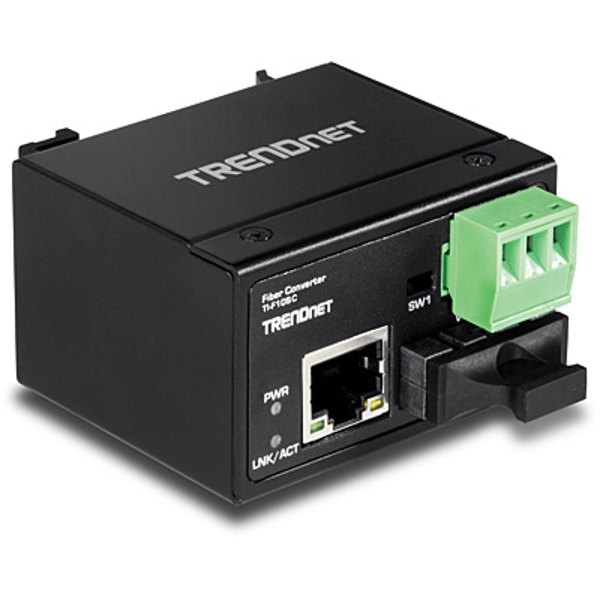 TRENDnet TI-F10SC Fiber Converter - 100Base-FX - MM - TI-F10SC
