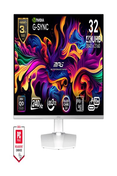 MSI Mpg 321Urxw Qd-Oled Computer Monitor 31.5" 3840 X - 81.3 cm - 32" - 9S6-3DD29A-022