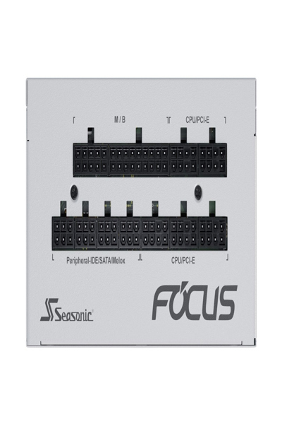 Seasonic FOCUS-GX-1000 VIT, 1000 W, 100–240 V, 50/60 Hz, 25 A, 83 A, 25 A - FOCUS-GX-1000 WHITE