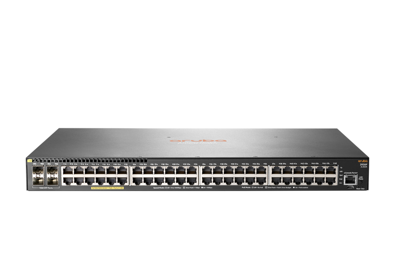 HPE Aruba 2930F 48G PoE+ 4SFP - Switch L3 Managed - JL262A