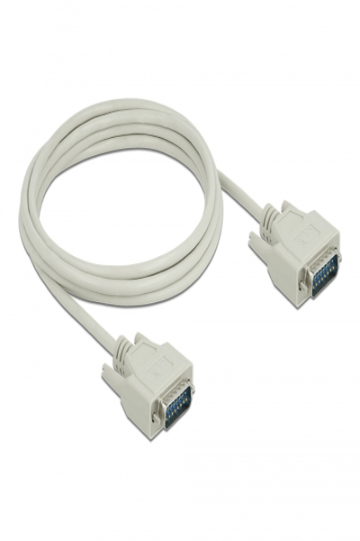 Delock Serial cable - 15 pin D-Sub (DB-15) (M) to 15 pin D-Sub (DB-15) (M) - 85977
