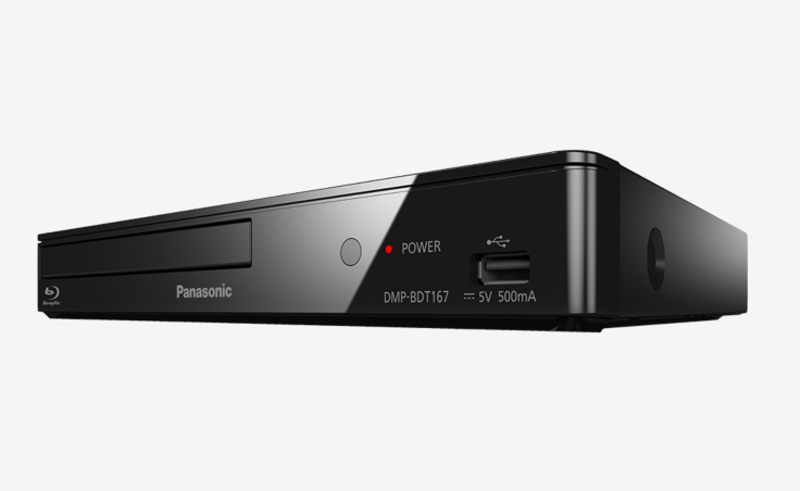 Panasonic DMP-BDT167EG - 3D Blu-ray disc player - DMPBDT167EG
