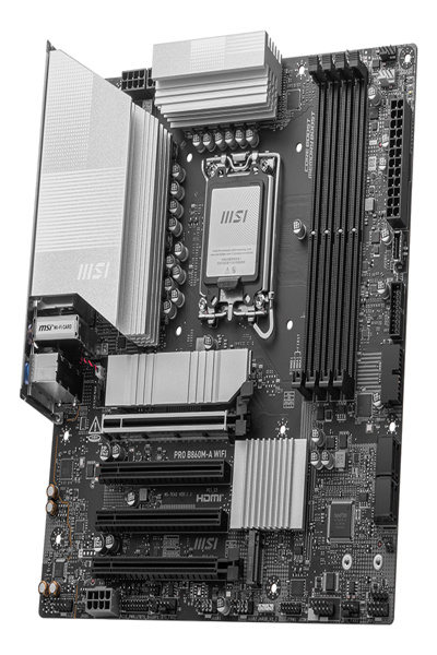 MSI PRO B860M-A WIFI MOTHERBOARD INTEL B860 LGA 1851 MICRO ATX - PRO B860M-A WIFI