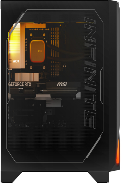 MSI PC||Desktop|AMD RyzenT 7|7800X3D|32 GB|DDR5-SDRAM|Storage SSD|SSD 1 TB|NVIDIA - MPGINFINITEZ3X3D7NVRR7-875EU