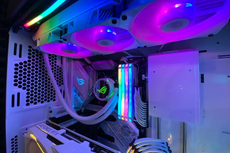 ASUS ROG Strix LC 360 RGB White Edition - Processor fan - 90RC0072-M0UAY0