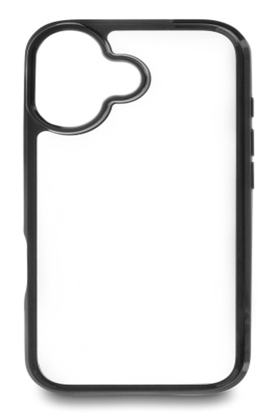 Delock Case for iPhone 17 transparent-Black