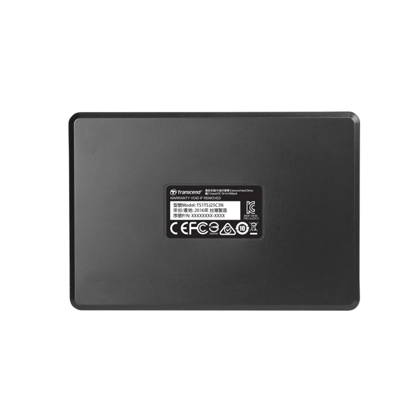 Transcend StoreJet 25C3 - Hard Drive 1 TB External (Portable) - TS1TSJ25C3N