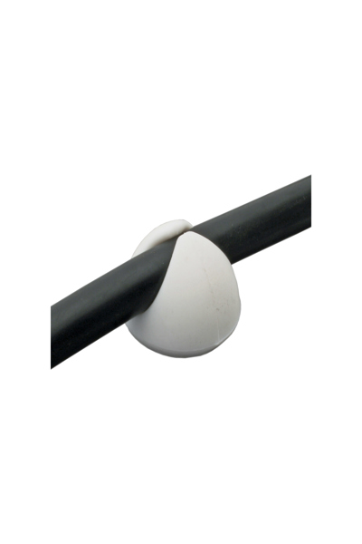 Pince coupante en caoutchouc pour câble InLine, blanc/vert/noir, 6 pièces