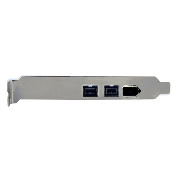 StarTech 3 Port 800+400 FireWire PCI Express Interface Combo Card - PCIe 3 Port FireWire Card - PCI-e 1 x Firewire 400 1394A 2 x FireWire 800 1394B - FireWire Adapter - PCIe - 2 ports - PEX1394B3