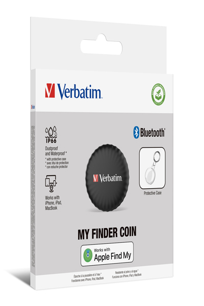 Verbatim My Finder - Anti-loss Bluetooth tag for mobile phone, tablet, notebook - 32133