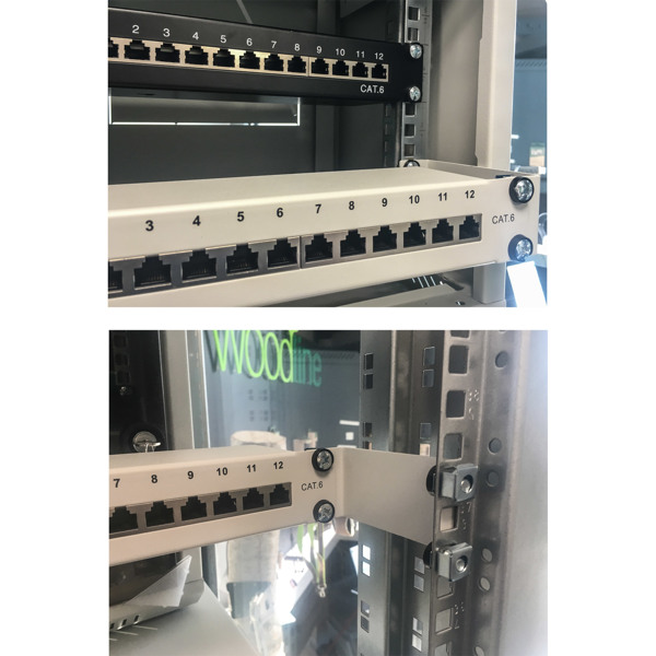 RAC-DR-X22-X1 skendjupsadapter 19" 1U - RAC-DR-X22-X1