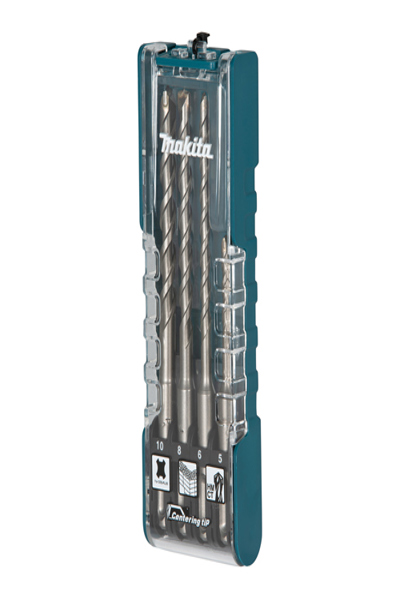Makita E-13596 SDS-Plus rock drill set 4 parts - E-13596