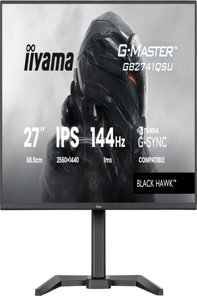 IIYAMA G-MASTER GB2741QSU-B1 QHD GAMING MONITOR 27" - GB2741QSU-B1