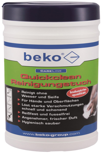 BEKO 2993100 - CareLine Quickclean Chiffons de nettoyage 100 pièces