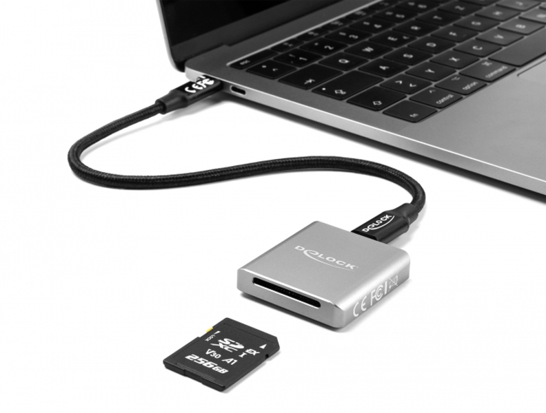 Delock USB Type-C card for SD Express 7.1 memory card - 91006