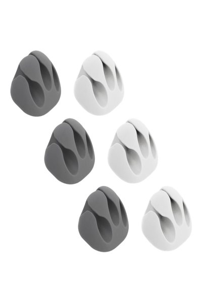 Delock med 3 genomföringar - Kabelhållarsats - 18297