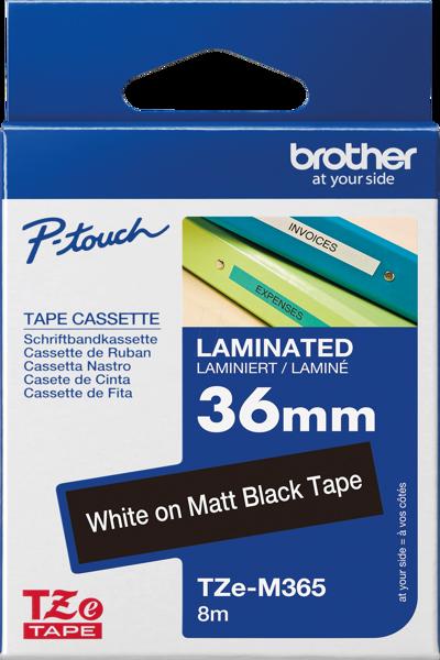 Brother TZe-M365 Matt självhäftande - TZEM365