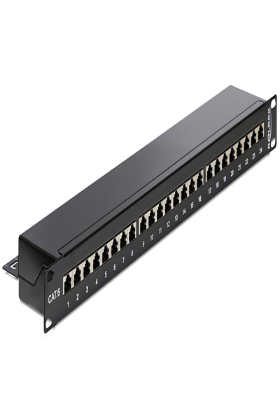 Delock Patchpanel - CAT 6 - RJ-45 X 24 - 43298