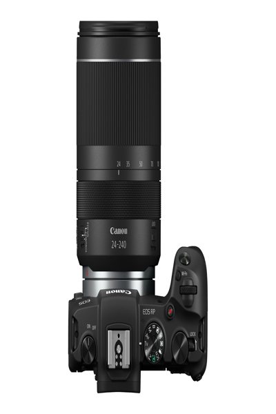Canon EOS RP + RF 24-240mm f/4-6.3 IS USM - 26.2 MP - 6240 x 4160 pixels - CMOS - 4K Ultra HD - Touchscreen - Black - 3380C033