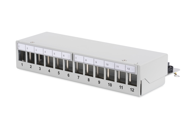 DIGITUS DN-93706 Modular Desktop Patch Panel 12Port - DN-93706