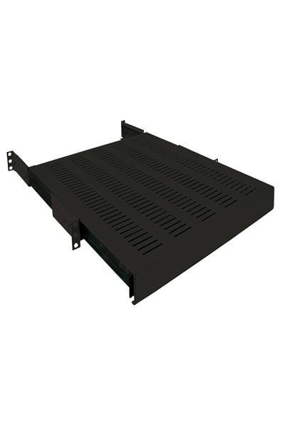 LogiLink SF1S85B - Black - 35 kg - 1U - 483 mm - 800 mm - 4.8 kg - SF1S85B