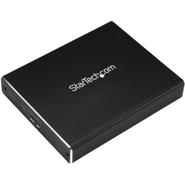 StarTech Dual M.2 Hard Drive Enclosure RAID USB 3.1 - SM22BU31C3R