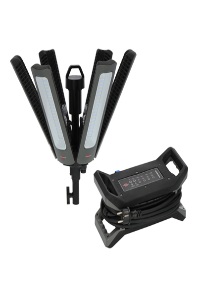 Brennenstuhl 9171410180, 300 W, LED, Bluetooth, IP54, Svart, Fristående arbetslampa - 9171410180