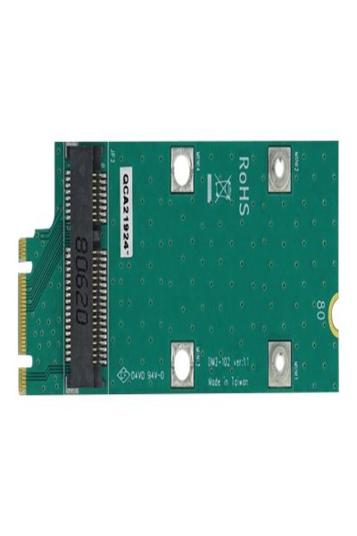 Delock Adapter M.2-nyckel B+M till Mini PCIe-kortplats (PCIe/USB) - 64103