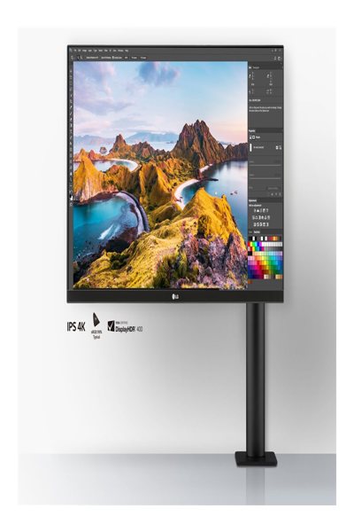 LG UltraFine Ergo 27UN880P-B 27" skjerm - 27UN880P-B.AEU