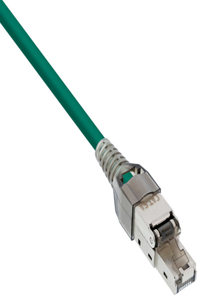 Fiche RJ45 en ligne Cat.6A 500 MHz installable sur site