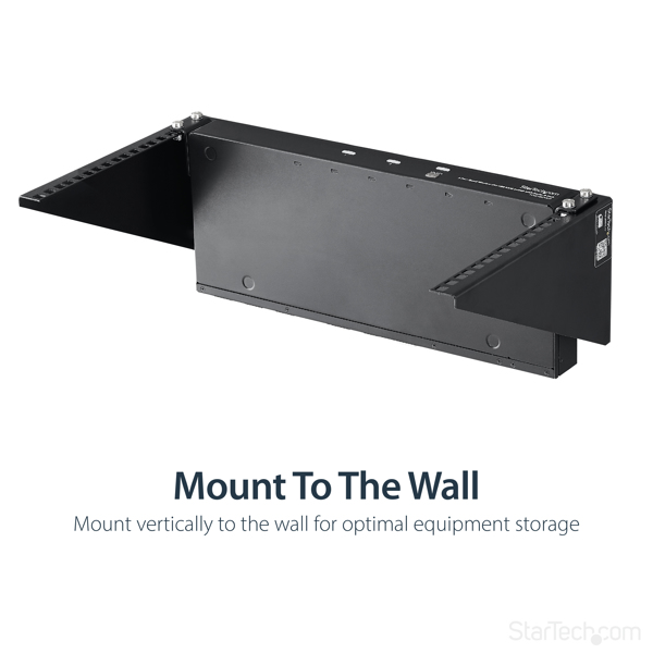 StarTech 6U Vertical Wall Mount 19in Server Rack - RK619WALLV
