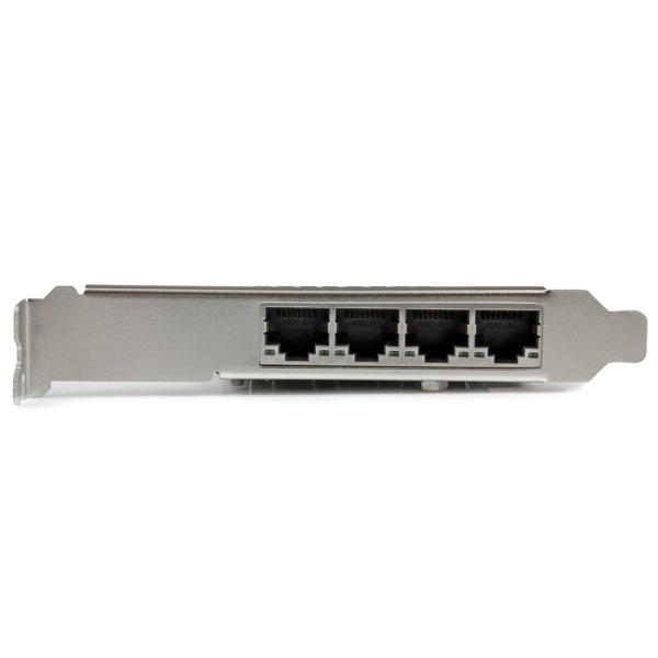 StarTech 4 Port PCI Express Gigabit Ethernet Network Card - Intel I350 NIC - 4-port PCIe Network Adapter with Intel Chip - Network Adapter - PCIe x4 - ST4000SPEXI