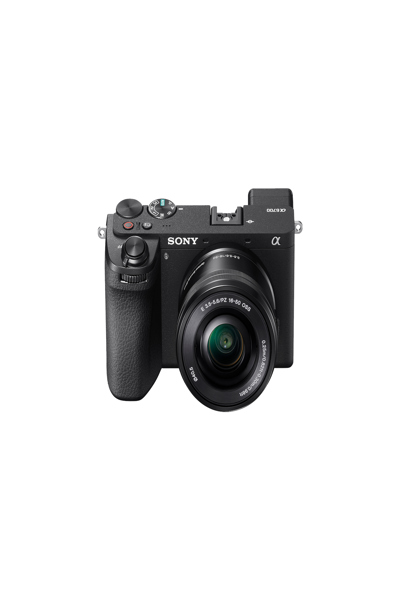 Sony Alpha 6700, 27 MP, 6192 x 4128 pixlar, Exmor R CMOS, 4K Ultra HD, pekskärm, svart - ILCE6700LB.CEC