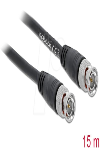 Delock Video cable - BNC male to BNC male - 80086