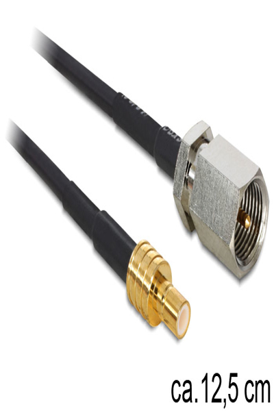 Delock Antennadapter - SMB hona till FME hane - 88473