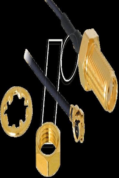 Delock HF-antennanslutning för installation - 88417